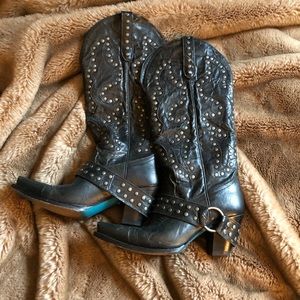 LANE Stud Rocker western boots